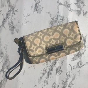 Coach Ikat Baguette Bag Wristlet